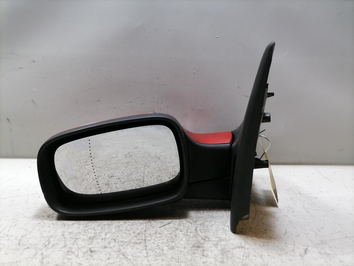 Renault Clio 3 original Au&szlig;enspiegel links TEB76 red of fire elektrisch anklappbar Bj.2006